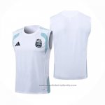 Camiseta de Entrenamiento Argentina Sin Mangas 25/26 Blanco