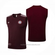 Camiseta de Entrenamiento Bayern Munich Sin Mangas 25/26 Rojo