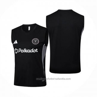 Camiseta de Entrenamiento Inter Miami Sin Mangas 25/26 Negro