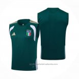 Camiseta de Entrenamiento Italia Sin Mangas 25/26 Verde