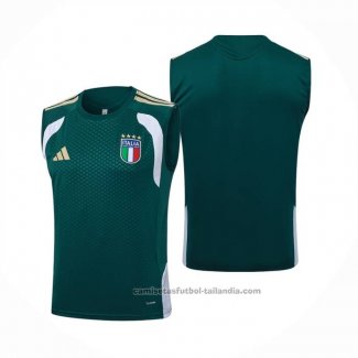Camiseta de Entrenamiento Italia Sin Mangas 25/26 Verde