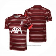 Camiseta de Entrenamiento Liverpool 21/22 Rojo