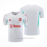 Camiseta de Entrenamiento Manchester United 2023-2024 Blanco