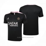 Camiseta de Entrenamiento Paris Saint-Germain Jordan 24/25 Negro