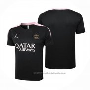 Camiseta de Entrenamiento Paris Saint-Germain Jordan 24/25 Negro