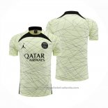 Camiseta de Entrenamiento Paris Saint-Germain Jordan 23/24 Amarillo