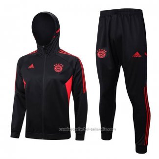 Chandal con Capucha del Bayern Munich 23/24 Negro