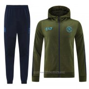 Chandal con Capucha del Napoli 24/25 Verde
