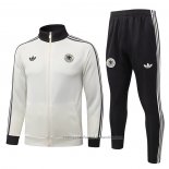 Chandal de Chaqueta del Alemania 26/27 Crema