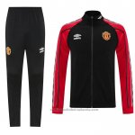 Chandal de Chaqueta del Manchester United 25/26 Negro