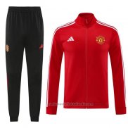 Chandal de Chaqueta del Manchester United 24/25 Rojo