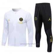 Chandal de Chaqueta del Paris Saint-Germain Jordan Nino 23/24 Blanco