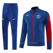 Chandal de Chaqueta del Paris Saint-Germain Nino 25/26 Azul Rojo