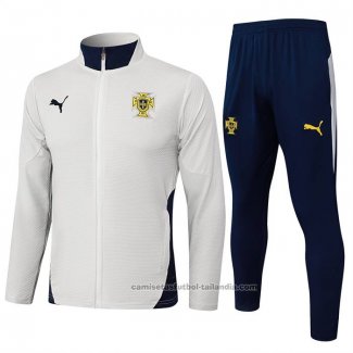 Chandal de Chaqueta del Portugal 25/26 Blanco
