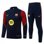 Chandal de Sudadera del Barcelona 2026/27 Azul Rojo