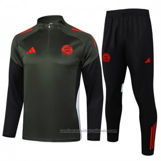 Chandal de Sudadera del Bayern Munich Nino 25/26 Verde