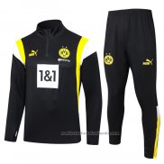 Chandal de Sudadera del Borussia Dortmund 23/24 Negro