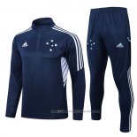 Chandal de Sudadera del Cruzeiro 22/23 Azul