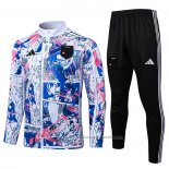 Chandal de Sudadera del Japon 25/26 Blanco Azul