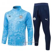 Chandal de Sudadera del Manchester City 25/26 Azul