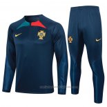 Chandal de Sudadera del Portugal 23/24 Azul