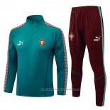Chandal de Sudadera del Portugal 26/27 Verde