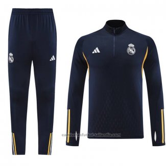 Chandal de Sudadera del Real Madrid 23/24 Azul