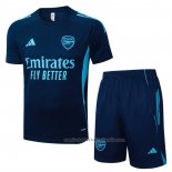 Chandal del Arsenal Manga Corta 25/26 Azul - Pantalon Corto