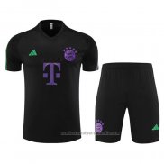 Chandal del Bayern Munich Manga Corta 23/24 Negro - Pantalon Corto