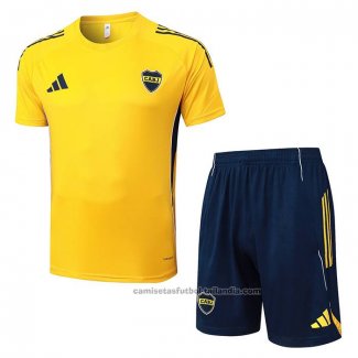 Chandal del Boca Juniors Manga Corta 25/26 Amarillo - Pantalon Corto