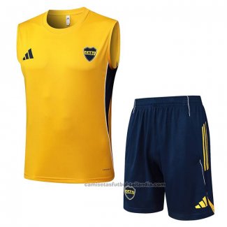 Chandal del Boca Juniors Sin Mangas 25/26 Amarillo