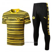 Chandal del Borussia Dortmund Manga Corta 22/23 Amarillo