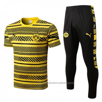 Chandal del Borussia Dortmund Manga Corta 22/23 Amarillo