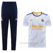 Chandal del Real Madrid Manga Corta 21/22 Blanco