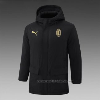 Chaqueta Invierno del AC Milan 24/25 Negro