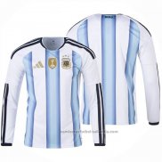 Camiseta Argentina 1ª Manga Larga 2026