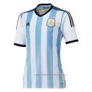 Camiseta Argentina 1ª Retro 2014