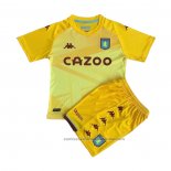 Camiseta Aston Villa Portero Nino 21/22 Amarillo