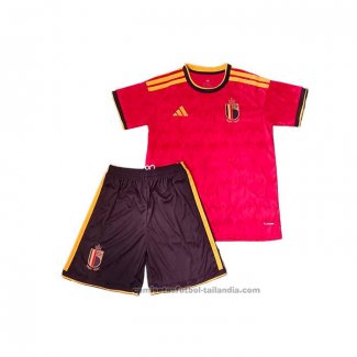 Camiseta Belgica 1ª Nino 2026