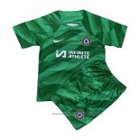 Camiseta Chelsea Portero Nino 23/24 Verde