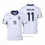 Camiseta Inglaterra Jugador Grealish 1ª 2024