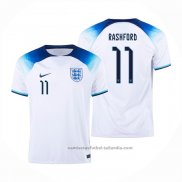 Camiseta Inglaterra Jugador Rashford 1ª 2022