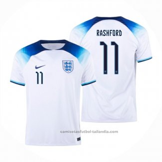 Camiseta Inglaterra Jugador Rashford 1ª 2022