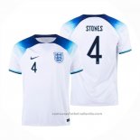 Camiseta Inglaterra Jugador Stones 1ª 2022