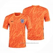 Camiseta Inglaterra Portero 2024 Naranja