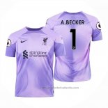 Camiseta Liverpool Portero Jugador A.Becker 1ª 22/23