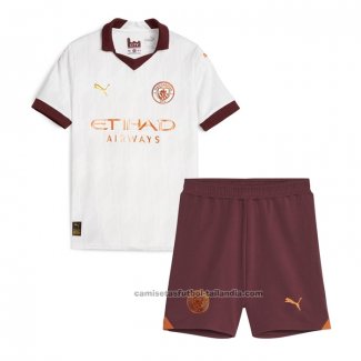 Camiseta Manchester City 2ª Nino 23/24