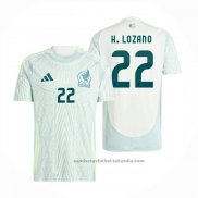 Camiseta Mexico Jugador H.Lozano 2ª 2024