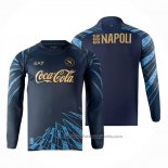 Camiseta Napoli Special Manga Larga 25/26 Azul Oscuro