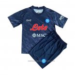 Camiseta Napoli 3ª Nino 22/23